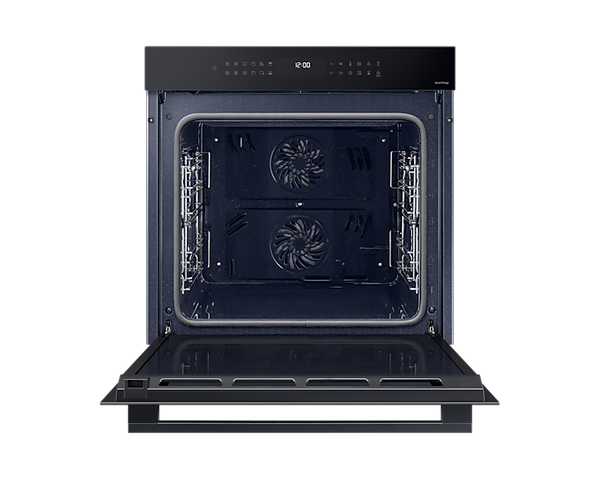 SAMSUNG Black Glass Series 4 76L Dual Cook Oven, sleek design, efficient cooking - available at Keans Claremorris