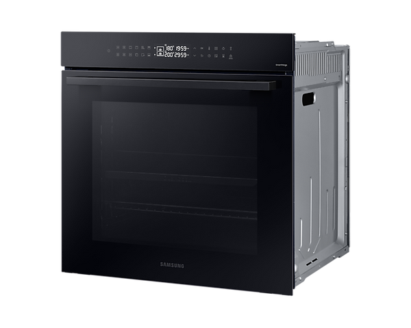 SAMSUNG Black Glass Series 4 76L Dual Cook Oven, sleek design, efficient cooking - available at Keans Claremorris