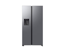 Samsung Plumbed Series 8 SBS American Fridge Freezer | Silver