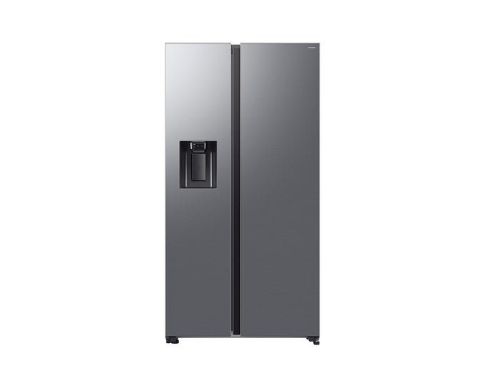 Samsung Plumbed Series 8 SBS American Fridge Freezer | Silver - Image 1