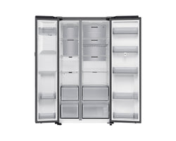 Samsung Smart SBS Family Hub American Fridge Freezer | Silver