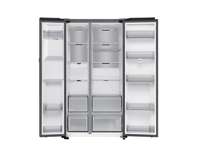 Samsung Smart SBS Family Hub American Fridge Freezer | Silver - Image 7