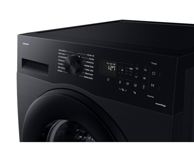 Samsung Series 5 AI Energy 8kg 1400 Spin Washing Machine - Black - Image 3