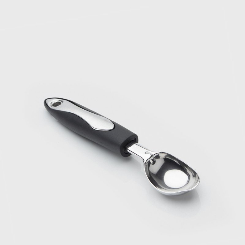 Professional soft grip ice cream scoop with rolled edges for perfect scoops, BPA free and dishwasher safe – Keans Claremorris