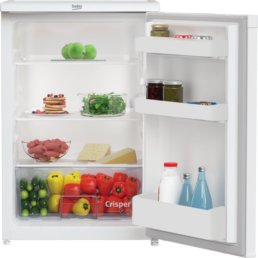 Beko UnderCounter Fridge White UL4584W compact fridge, energy-efficient, ideal for small spaces – available at Keans