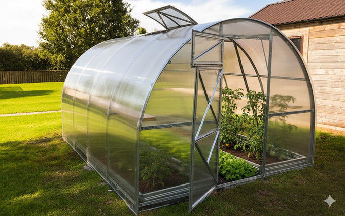 Manual Roof window for Greenhouse "STRONG" - Image 2