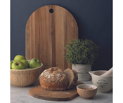 Heritage Acacia Wood Cutting Board 38x29x1.5cm – Durable Kitchen Board | Keans Claremorris