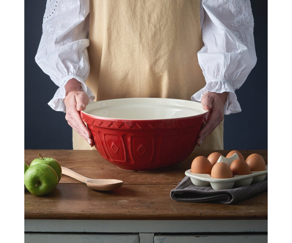 Colour Mix Red Mixing Bowl 29cm - Image 3