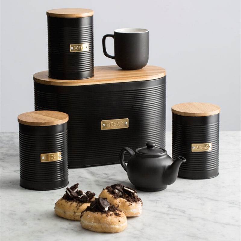 Typhoon Otto Black Bread Bin - Image 3