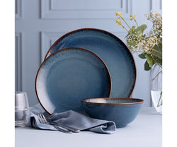 Mason Cash Reactive Dinner Plate Blue