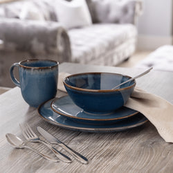 Mason Cash Reactive Dinner Plate Blue