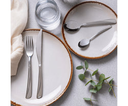 Reactive Cream 12 Piece Dinnerset