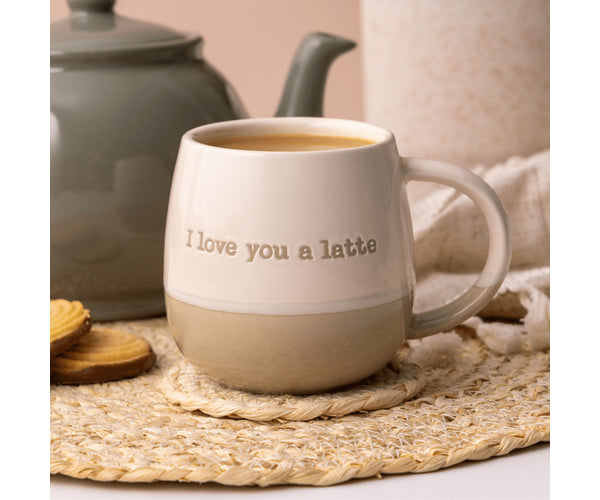 I Love You A Latte Mug 34cl - Image 2