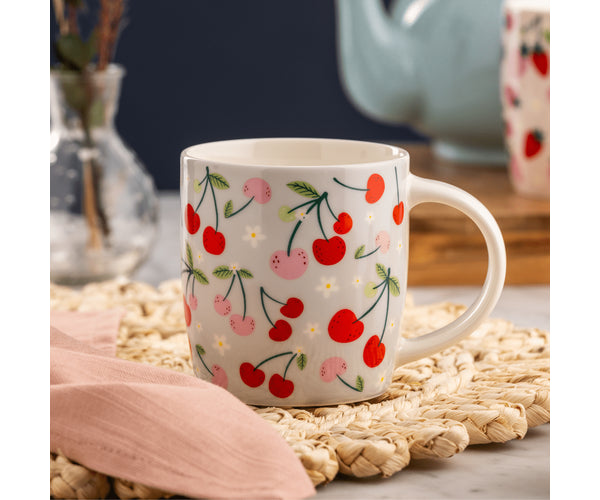 Price & Kensington Cherries Mug 340ml - Image 2