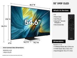 Samsung 55" Class OLED S95F 4K Samsung Vision AI Smart TV (2025)