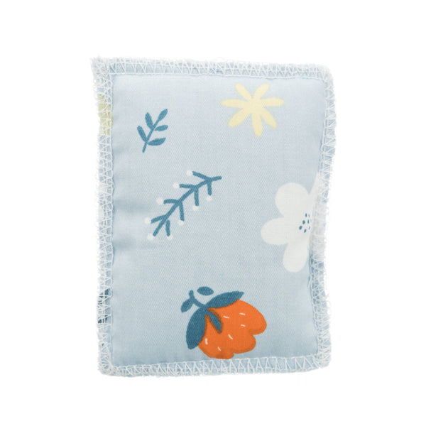 Valerian cat cushion 7x9cm, cotton toy with calming herb, pink or blue, stimulates and relaxes cats - Keans Claremorris