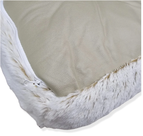Pippa Cushion White Medium – Soft, stylish medium-sized white cushion from Keans Claremorris for home decor.