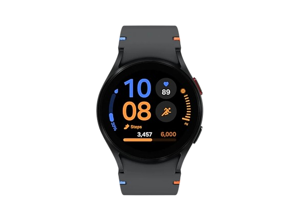 Samsung Galaxy Watch FE 40mm Black with fitness tracking, heart sensor, GPS, Bluetooth 5.3 – available at Keans Claremorris.