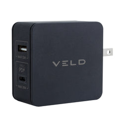 Veld Super-Fast 2 Port Travel Charger