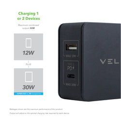 Veld Super-Fast 2 Port Travel Charger