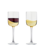 Load image into Gallery viewer, Set of 2 Wave Wine Glasses Gold
