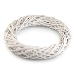 White Willow Wreath 20cm