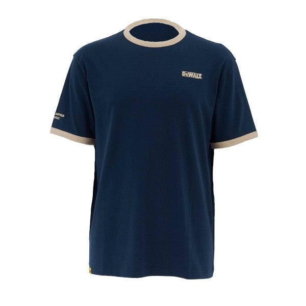 DEWALT Wilbury Dijon & Navy Twin Pack T-Shirts - Image 3