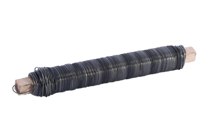 0.57mm black mossing wire on stick 100g for crafting and repairs - Keans Claremorris
