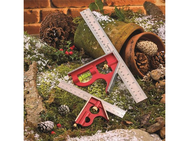 Combination Square Twin Pack 150mm & 300mm for precise measuring and marking – Keans Claremorris