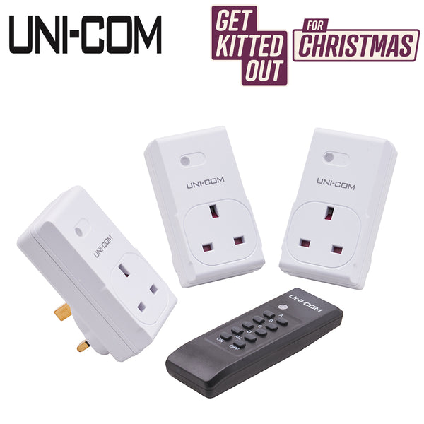 Unicom Remote Control Socket Set | XMS25SOCKETS