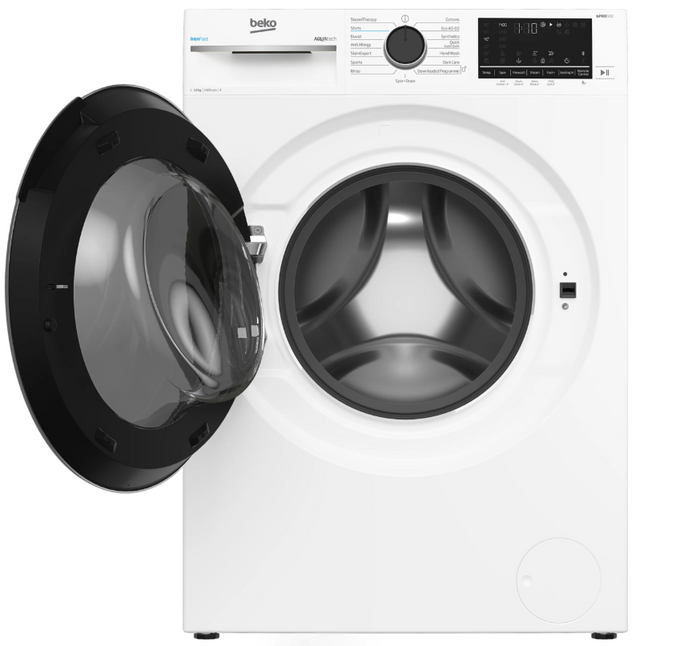 Beko 12kg 1400 Washing Machine White | B5W1241AW - Image 2