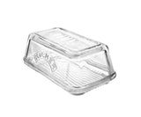 Glass Butter Dish And Lid - KeansClaremorris