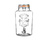 Kilner Clip Top 5L Glass Drinks Dispenser with Tap, airtight seal, BPA-free, ideal for parties – Keans Claremorris