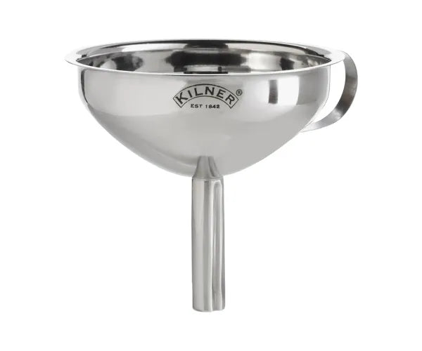 Kilner Stainless Steel Strainer Funnel for precise pouring and filtering – available at Keans Claremorris.
