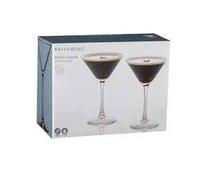 Entertain Set Of 2 Martini Glasses 20cl