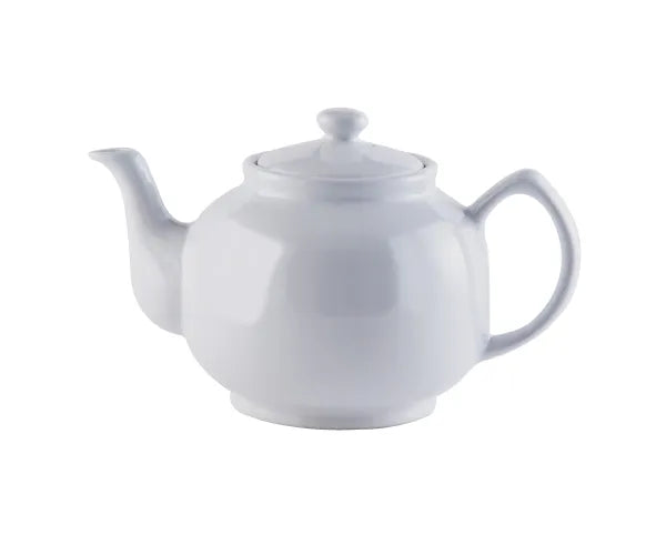 White 10cup Teapot Rayware