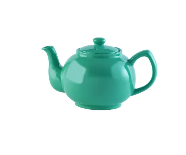 Price & Kensington Jade Green 6 Cup Stoneware Teapot with Stainless Steel Filter, 1100ml, Non-Drip Spout – Keans Claremorris