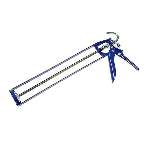 Faithfull Mastic Skeleton Gun 425ml with metal frame, comfortable grip, nozzle cleaning pin – available at Kean’s