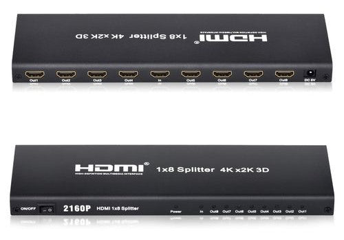 HDMI 8/Way Splitter 4K UHD