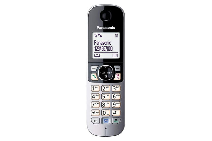 Panasonic KX-TG6811 cordless home phone with caller ID, call log, alarm, keylock, long battery life – Keans Claremorris