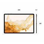 Load image into Gallery viewer, Samsung Galaxy Tab S8+ 12.4&quot; 8GB/128GB - Graphite | SM-X800NZAAEUA
