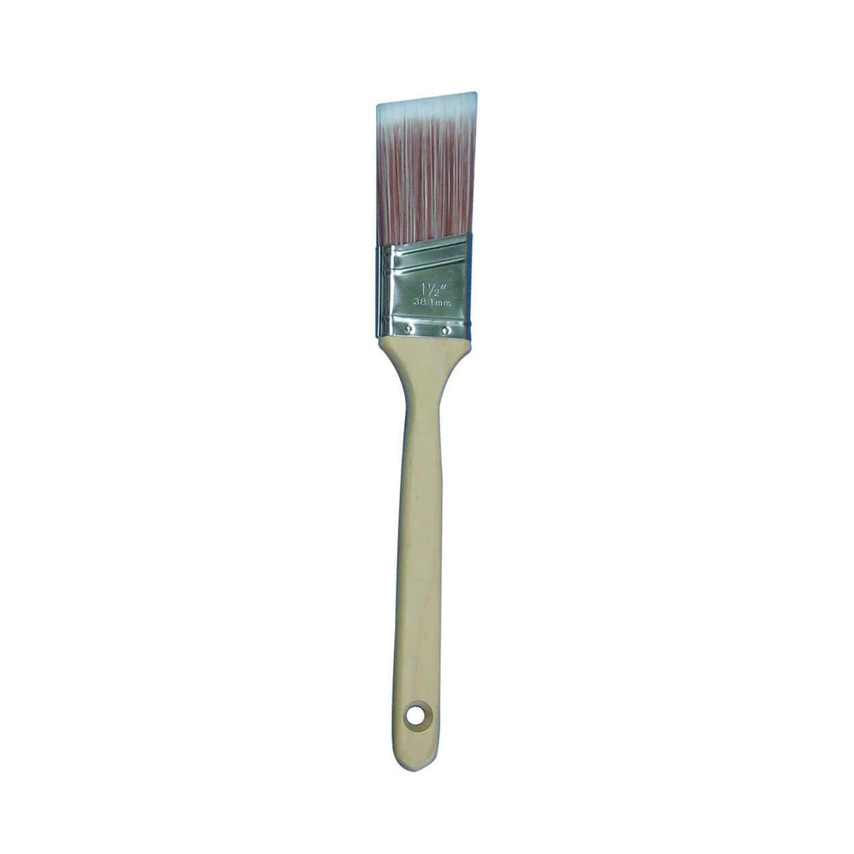Fleetwood Pro D 1.5" angled sash brush with synthetic filaments, wood handle, stainless steel ferrule – Keans Claremorris.