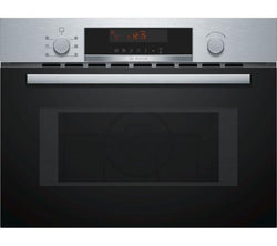 Bosch CMA583MS0B stainless steel built-in combination oven, 44L, 900W microwave, 15 auto programs – Keans Claremorris