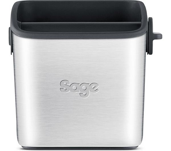 Sage Knock Box Mini stainless steel coffee grounds disposal with removable knock bar, 0.5L capacity – Keans Claremorris