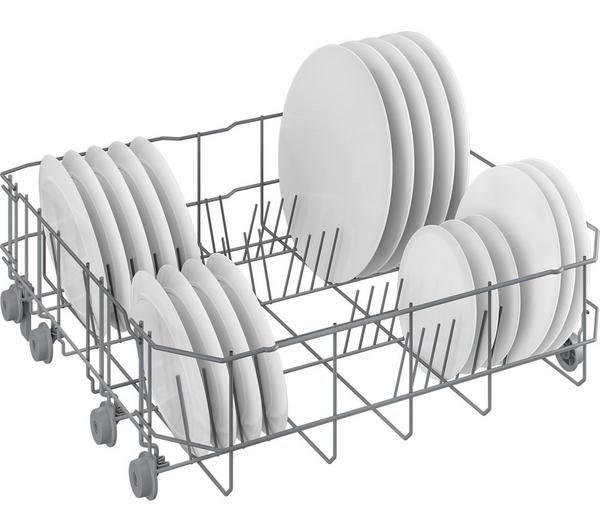 BEKO DVN04X20W full-size white dishwasher, efficient cleaning, modern design – available at Keans Claremorris.