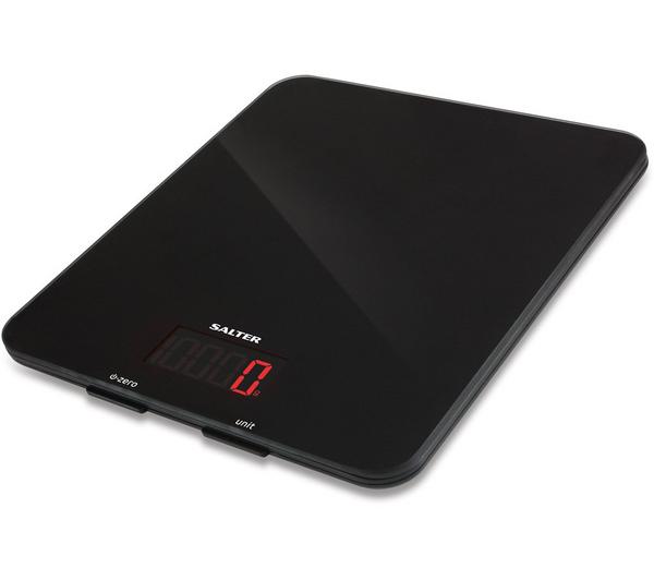 Salter High Capacity Digital Kitchen Scales with add-weigh, LCD display, metric/imperial, 10kg max - Keans Claremorris