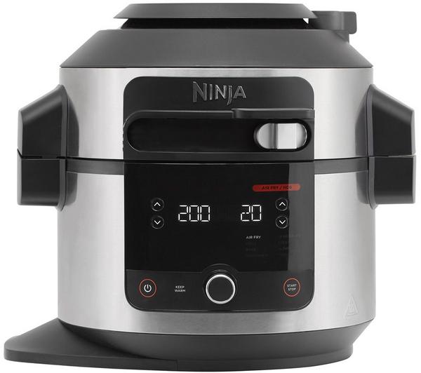 NINJA Foodi 11-in-1 SmartLid OL550UK Multicooker - Stainless Steel & Black
