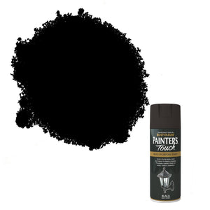 Rust-Oleum Painter's Touch Flat Black 400ml