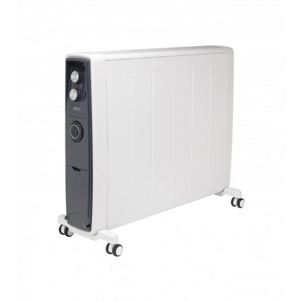 Dimplex Futur Eco 3000W oil-free radiator with 24hr timer, thermostat, castors – available at Keans Claremorris.