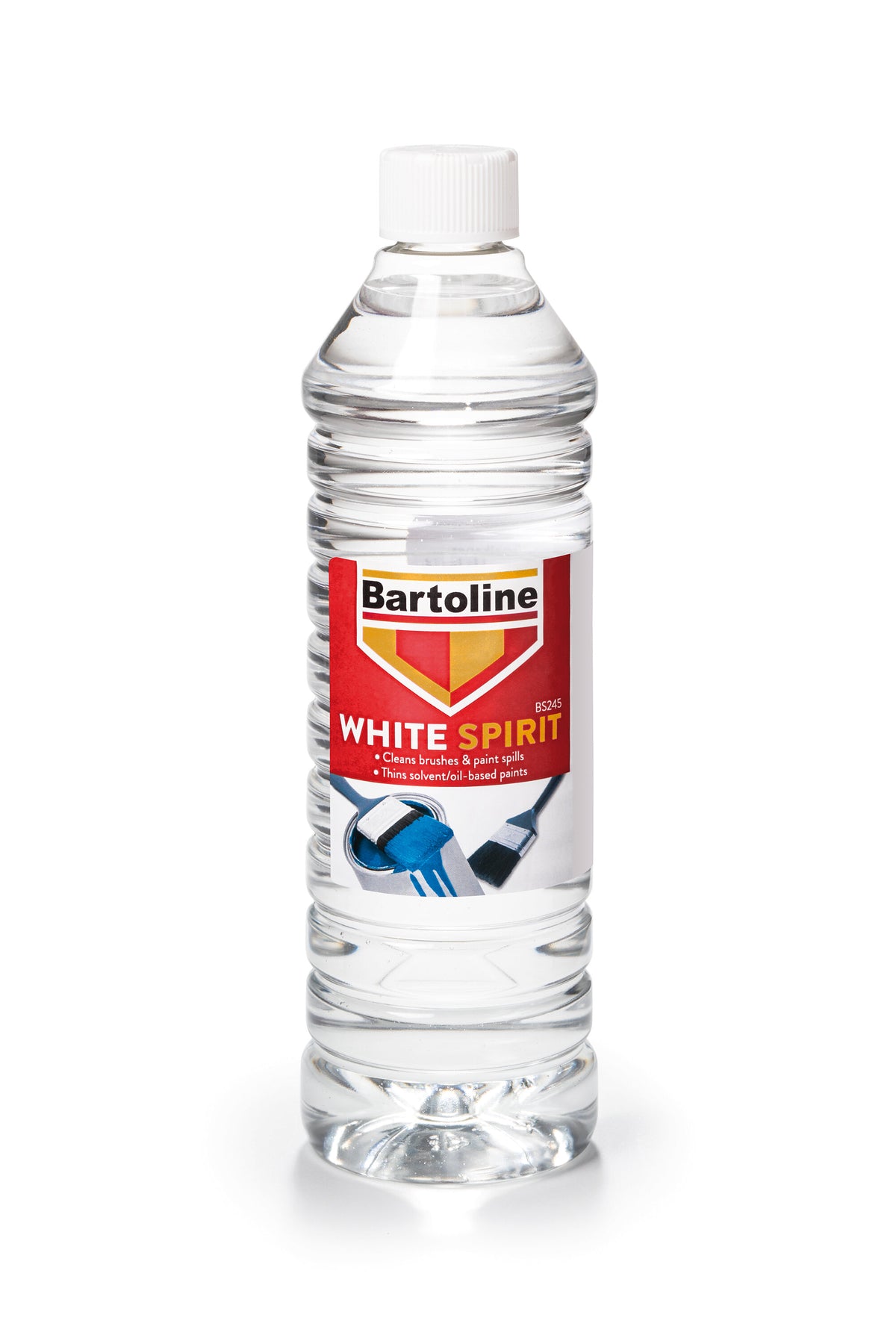 Bartoline White Spirits 750ml biodegradable cleaner, cuts grease and dirt, streak-free, available at Keans Claremorris